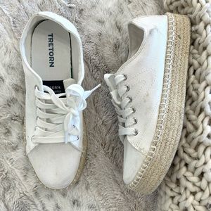 Tretorn Eve Espadrille White Platform Sneakers